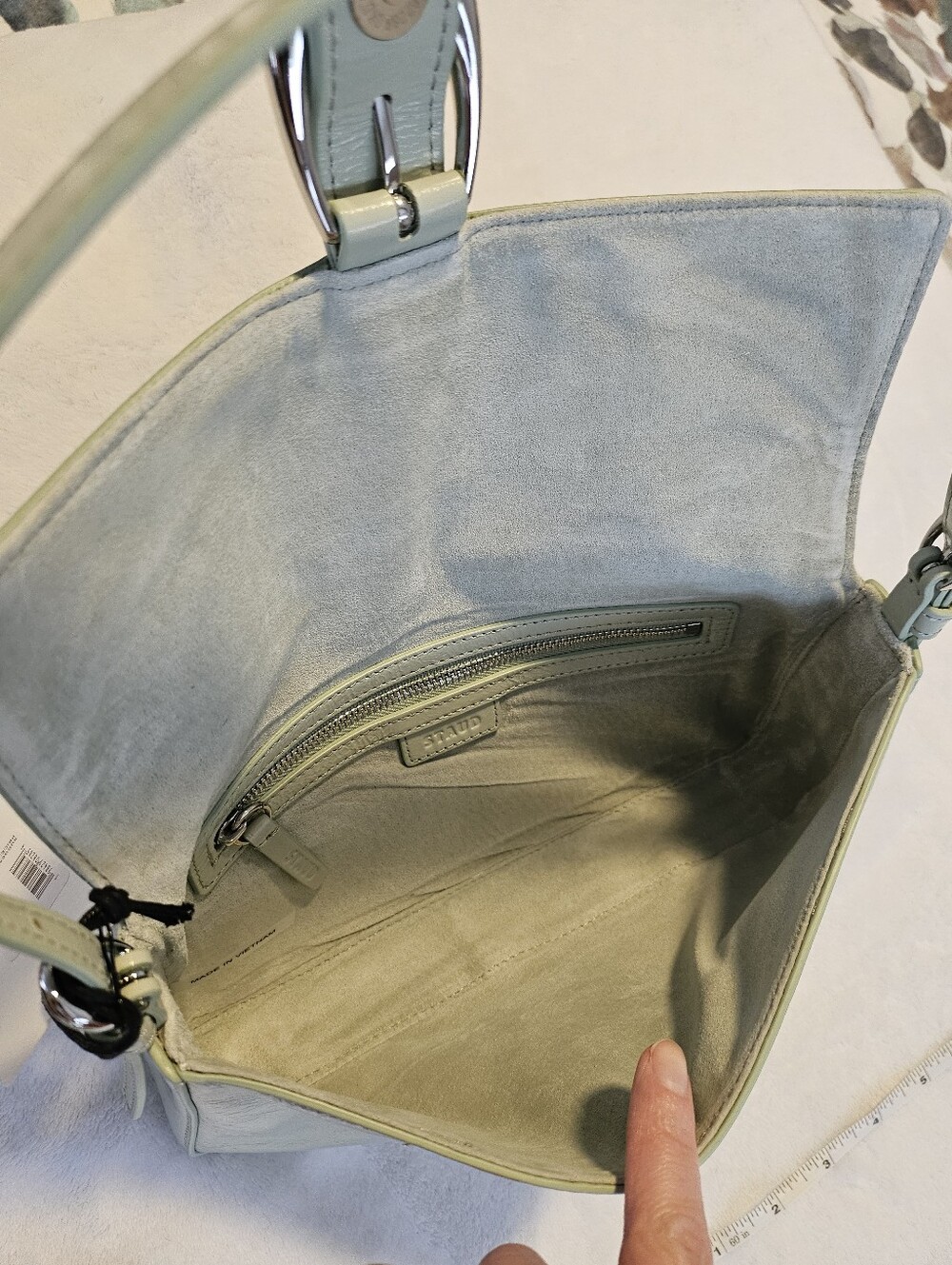 STAUD Harlow Shoulder Bag - Pale Jade - Picture 4 of 9